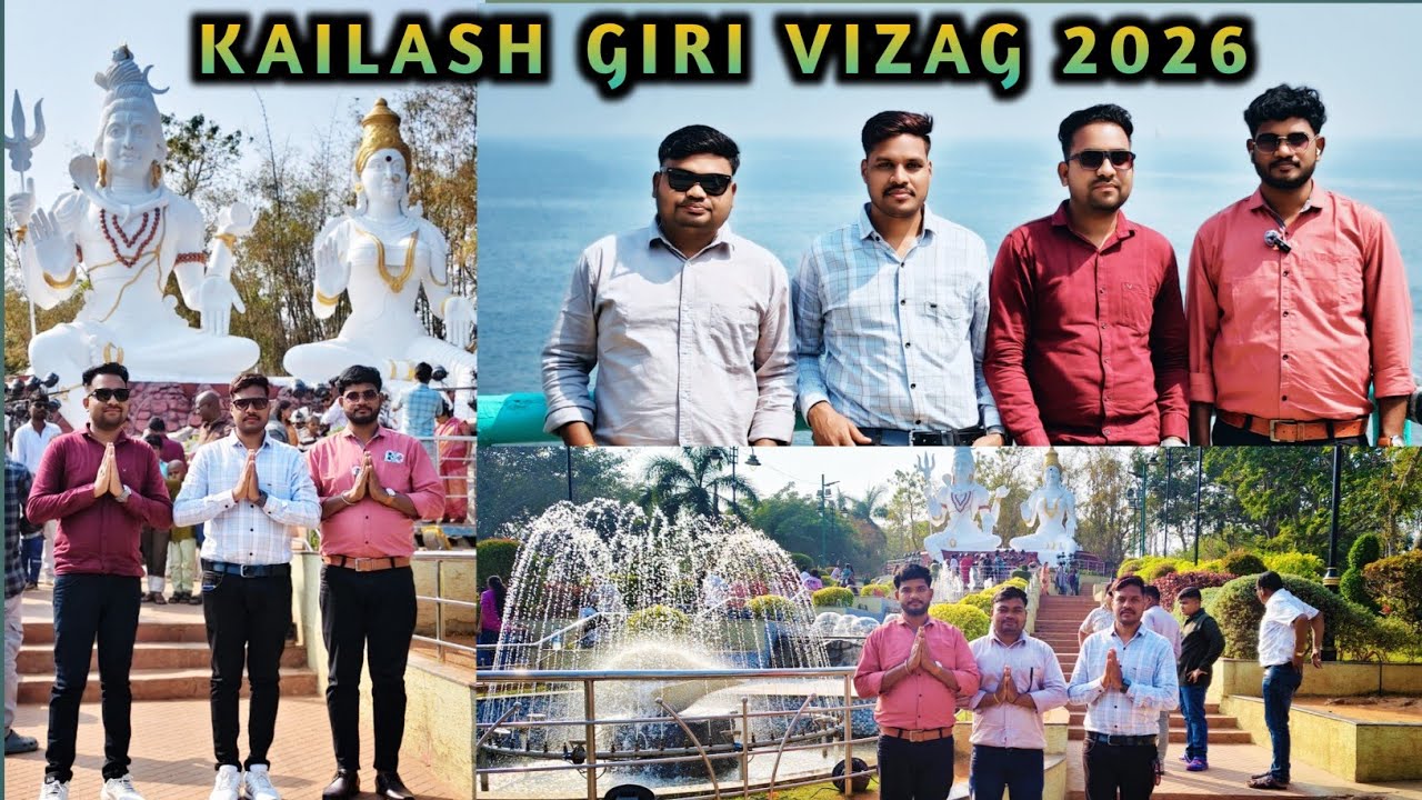 विशाखापट्टनम Day -2 | Kailash Giri Vizag | #vlog #cgvlog #kailashgiri #vizag #satyapinkyvlog