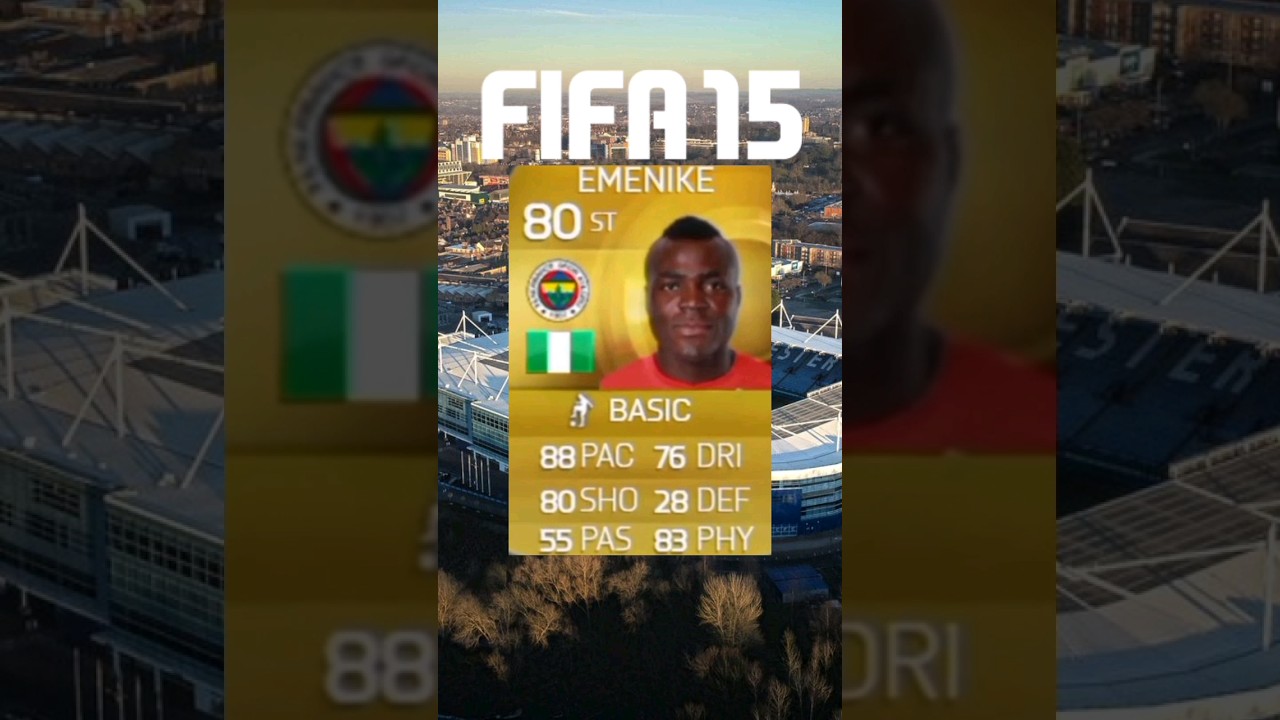 Emmanuel Emenike FİFA 11/18 CARD #futbol #keşfetbeni #fypシ #keşfet #keşfeted&uuml;ş #football #shortvideo