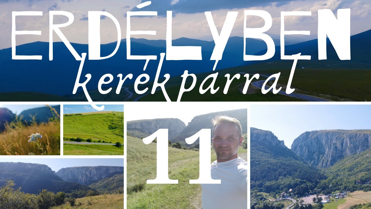 Erdélyben kerékpárral  11. rész  - A Tordai-hasadék 🌬   ⁨@szabokrisztian78 ⁩