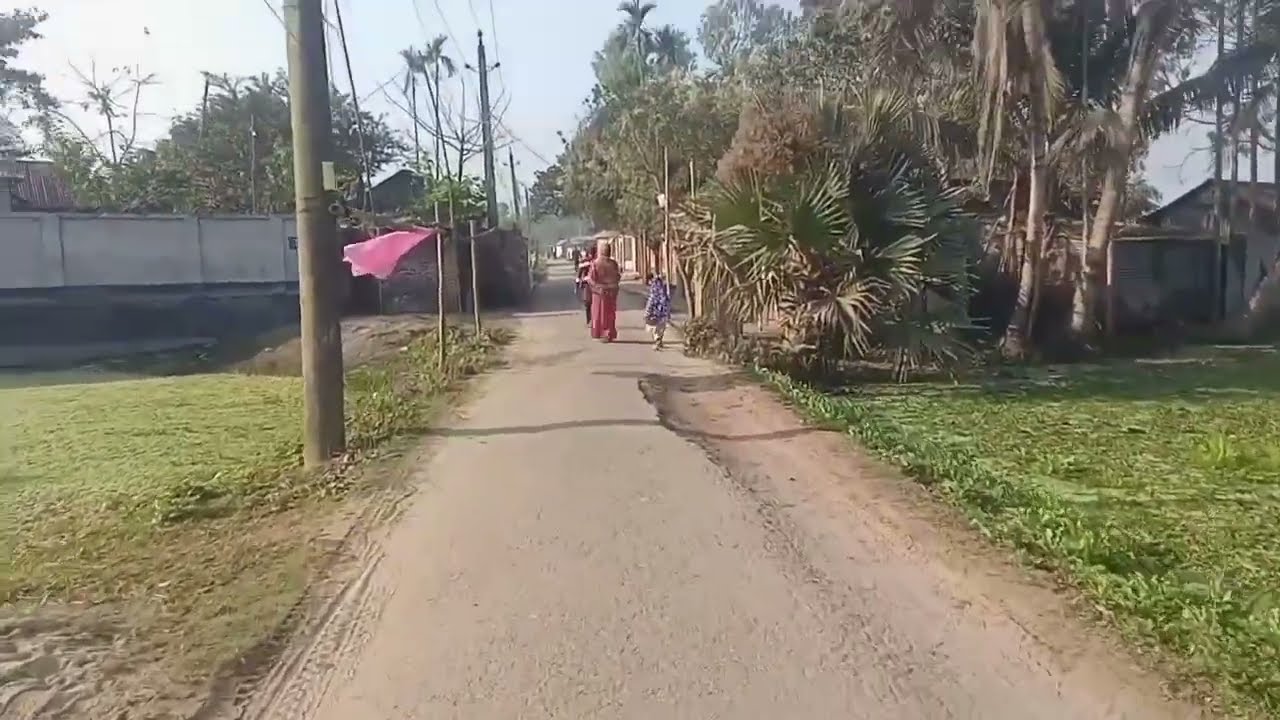 সকালবেলা আমার মাদ্রাসায় যাওয়ার সময় একটা ভিডিও করলাম | দাপুনিয়া জামালপুর |
