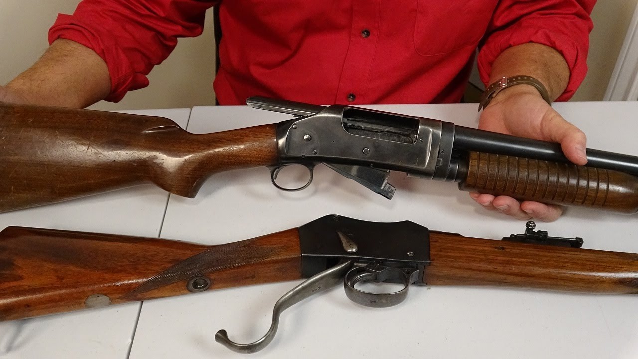 Winchester 1897 and Remington 870