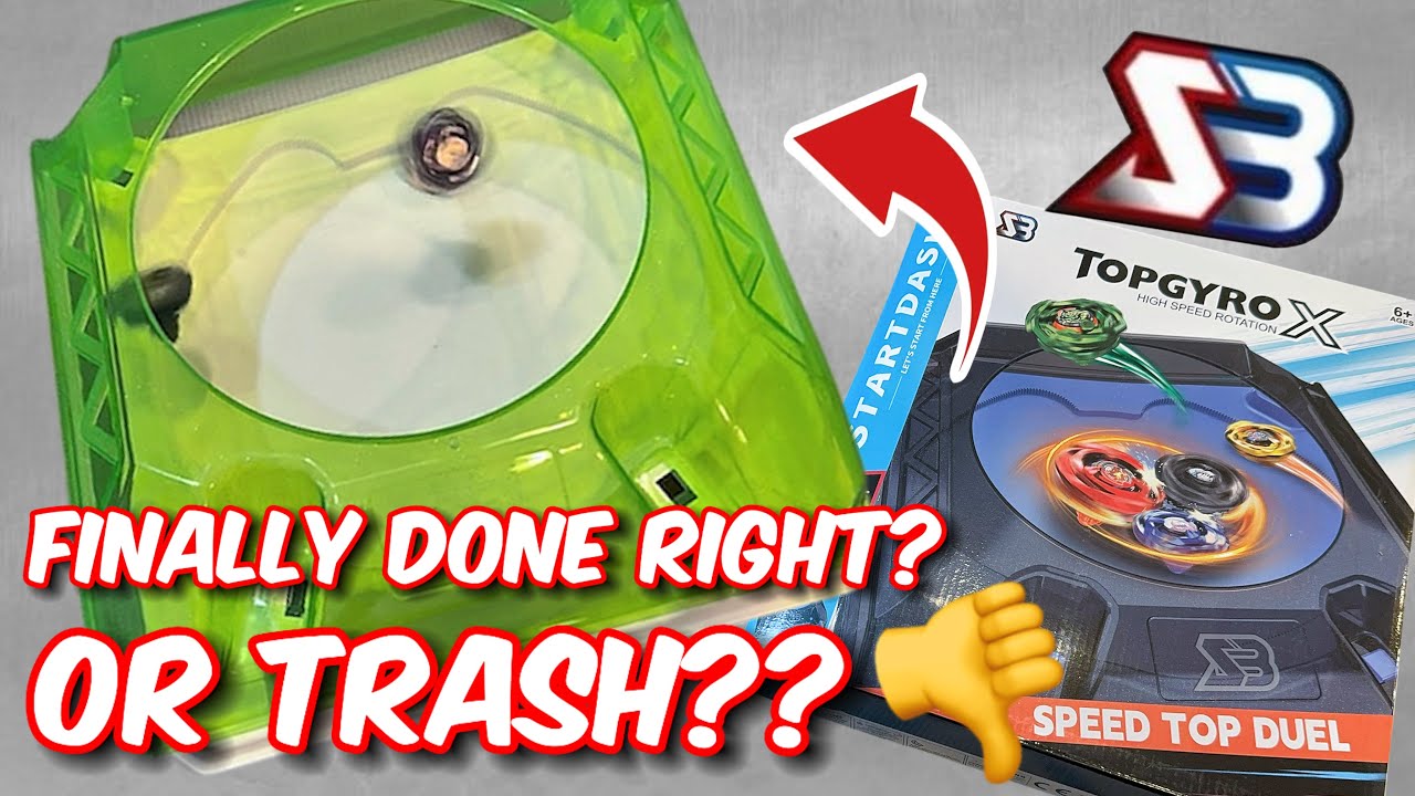 Did SB Brand Finally Get It Right 😲 SB Brand Beyblade X Style Stadium Speed Top Set Unboxing Review