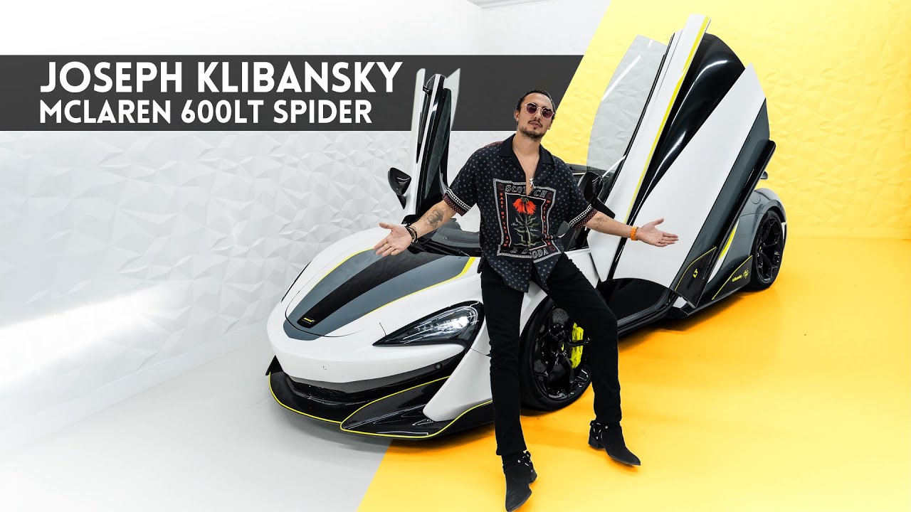 JOSEPH KLIBANSKY zijn McLaren 600LT krijgt een NIEUW DESIGN!