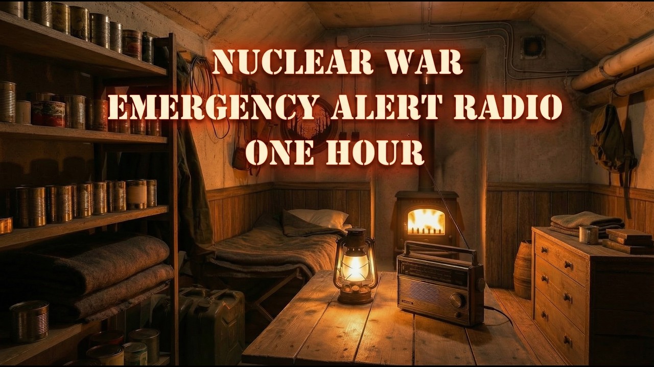 Nuclear War WW3 Emergency Alert System Radio (EAS) Ambience