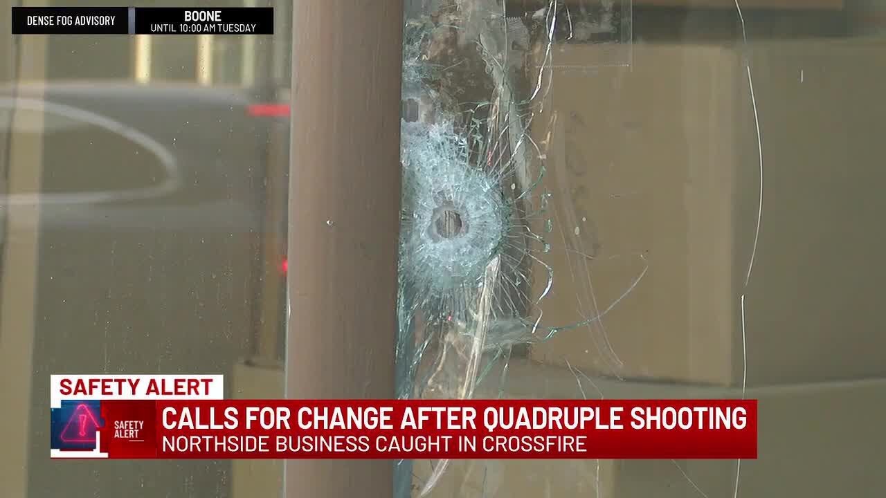 Calls for change after quadruple shooting in Northside