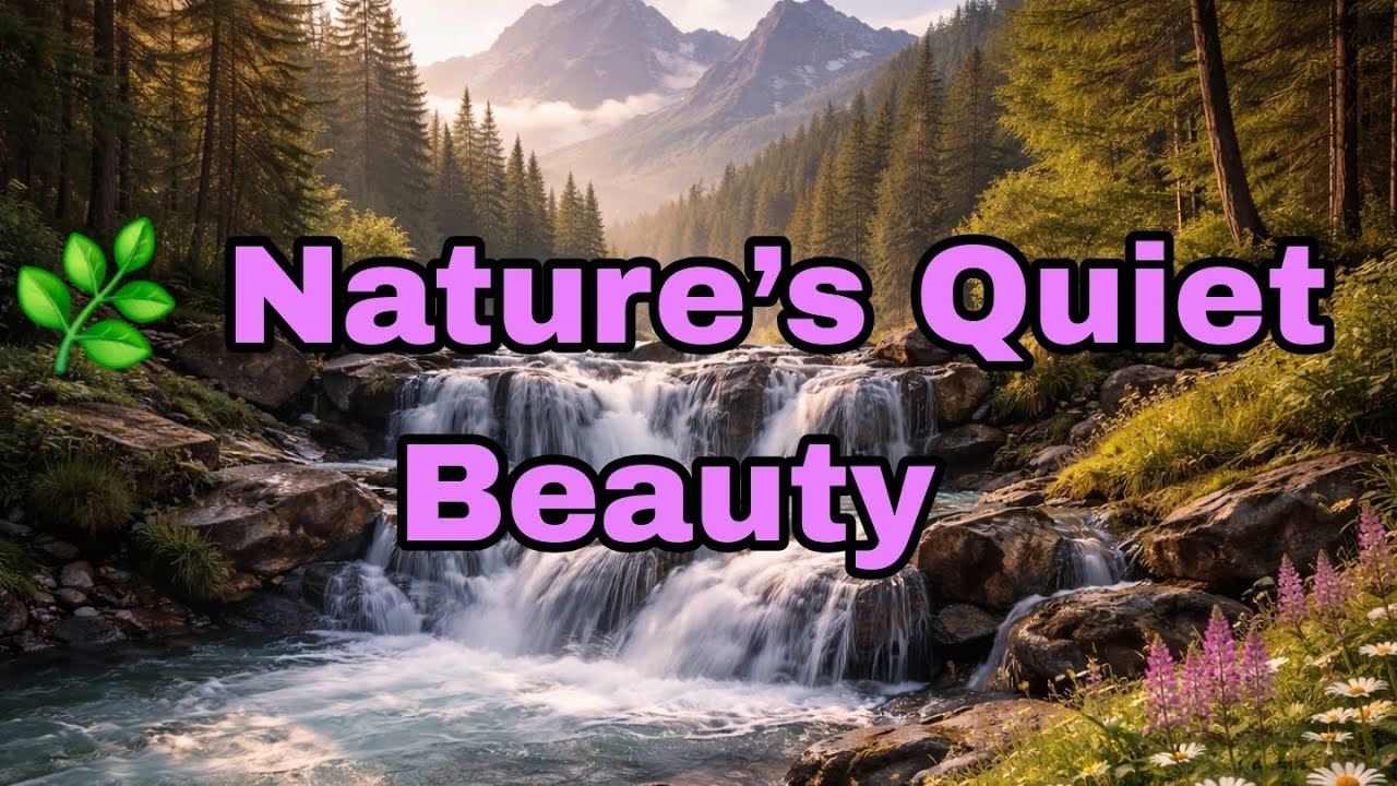 استرخاء وتأمل مع مناظر طبيعية خلابة | Calming Nature Sounds 🌷💗 