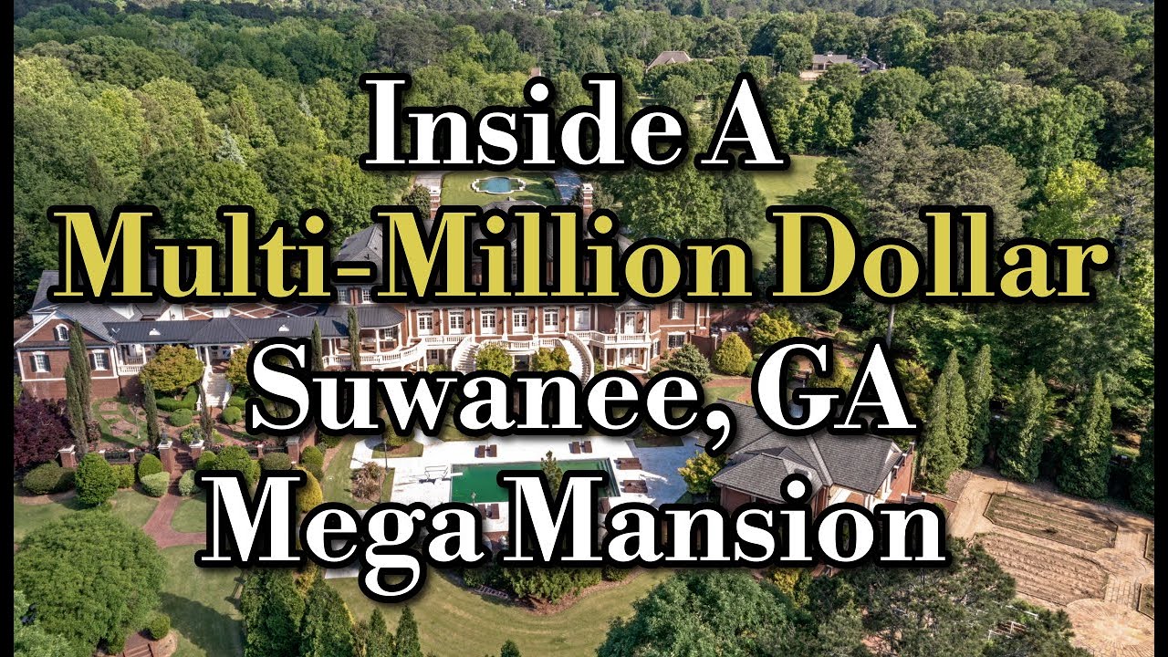 Inside an $11M Suwanee Mega Mansion with 14 Acres, 6 Kitchens & a Private Lake | 5200 Moore Road