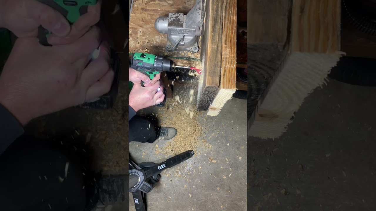 New Metabo Hpt 18v Compact Drill Driver / Torture Test / GRK / TimberLOK / Speedbor / Switchblade