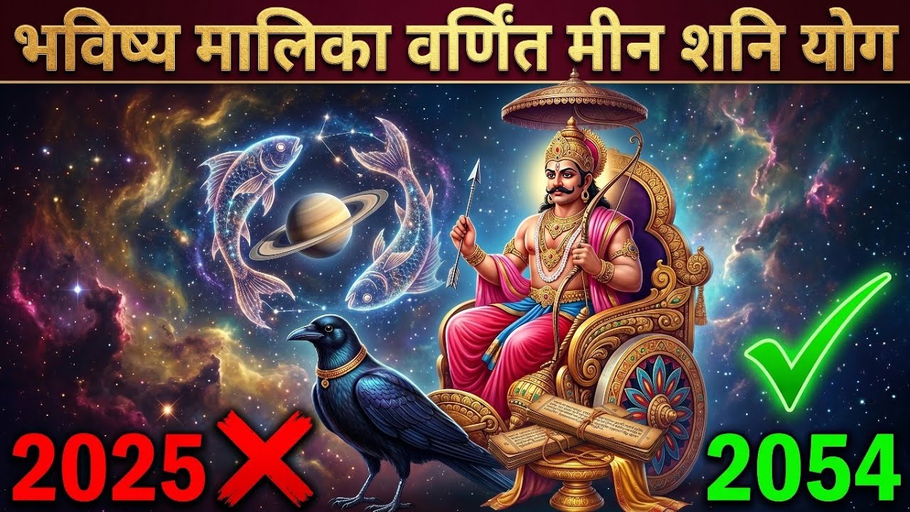 Bhavishya Malika Varnit Meen Shani Yog 2054 | 2054 मीन शनि योग
