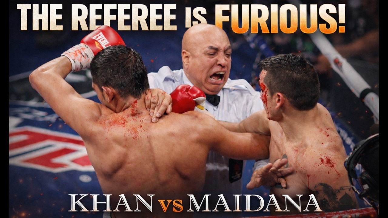 Amir Khan (UK) - Marcos Maidana (ARG) FULL HIGHLIGHTS FIGHT