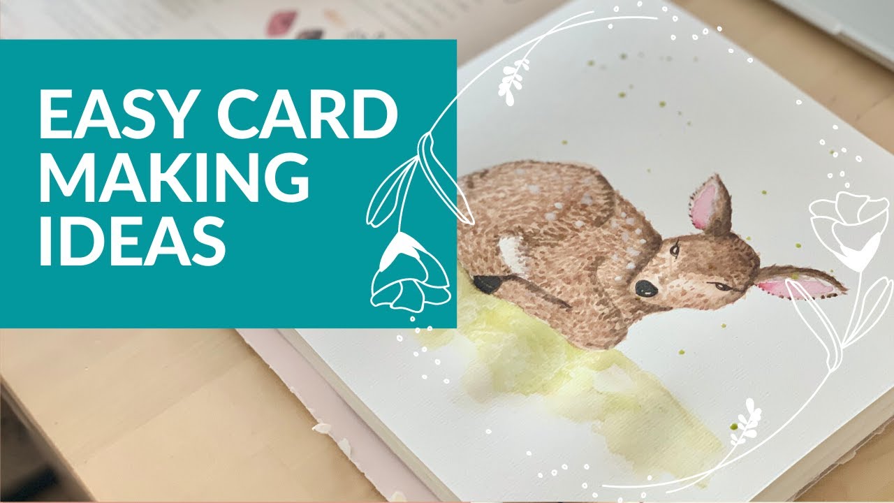 WATERCOLOUR FAWN DEER BAMBI | DANA FOX WATERCOLOUR PAINTING TUTORIAL | ART TECHNIQUES