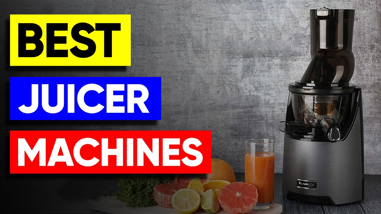 Top 3 Juicer Machines Picks in 2026