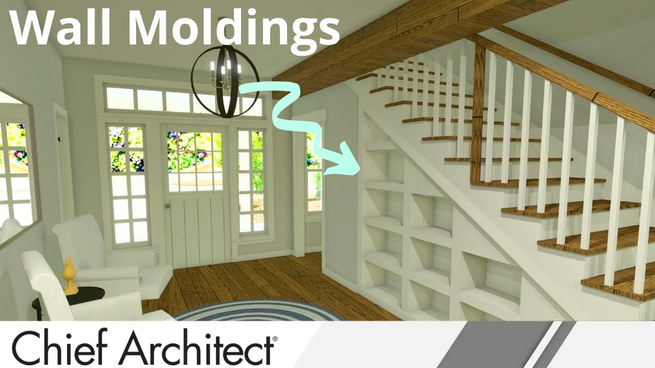 Controlling Moldings Per Wall in Chief Architect