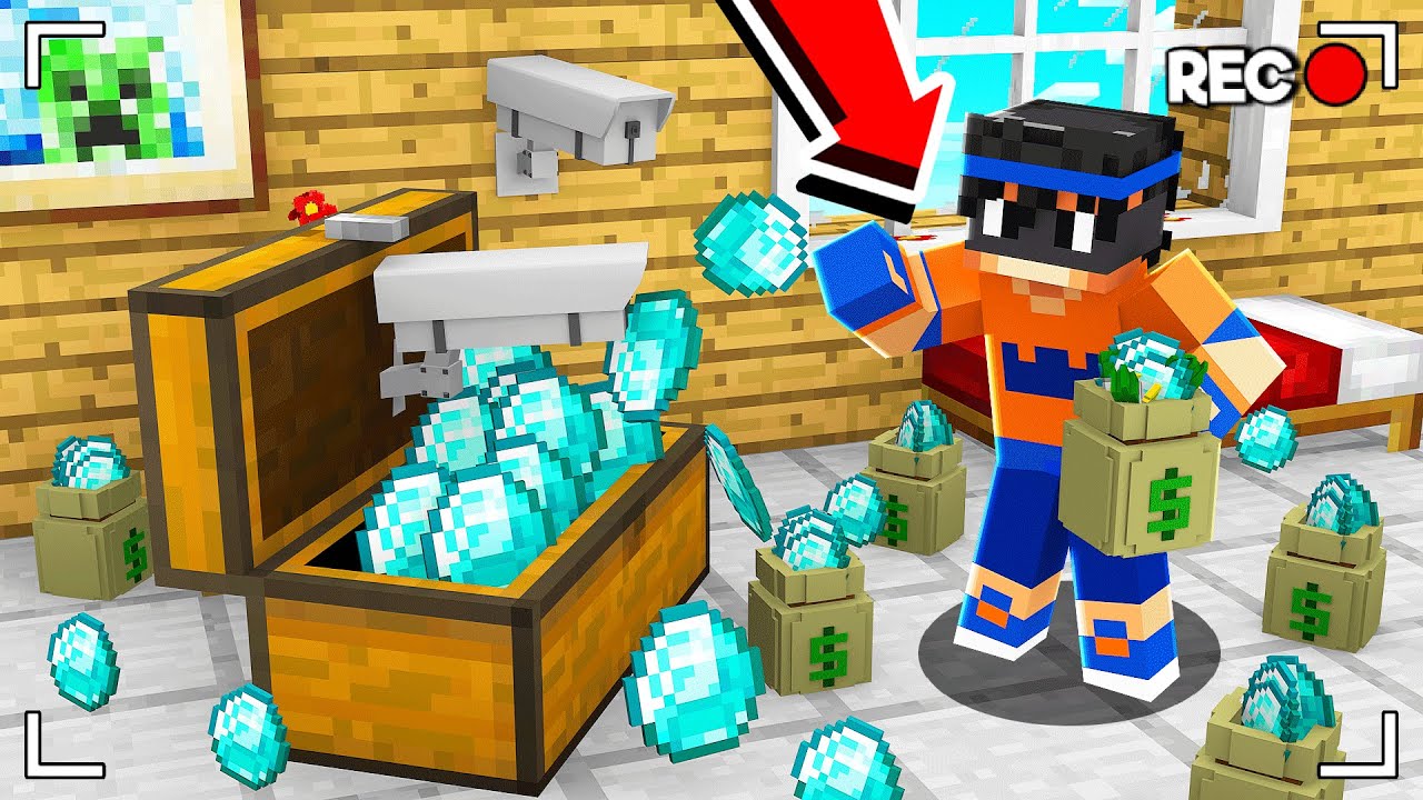 МОЙ ДРУГ ПОПАЛСЯ НА КАМЕРУ, КРАДЯ У МЕНЯ В MINECRAFT!!