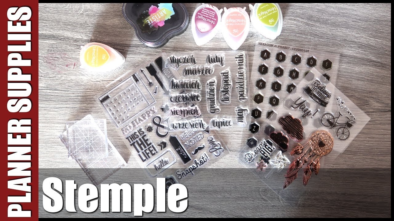 Stemple - jak ich używać || Moja kolekcja stempli