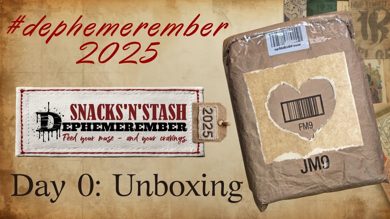 Ready for #Dephemerember 2025? Ephemera Swap Unboxing + Inspiration