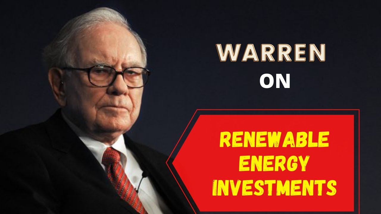 Warren on Renewable energy investments