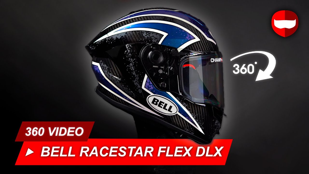 Bell Racestar Flex DLX Xenon Orion Black - Showcase