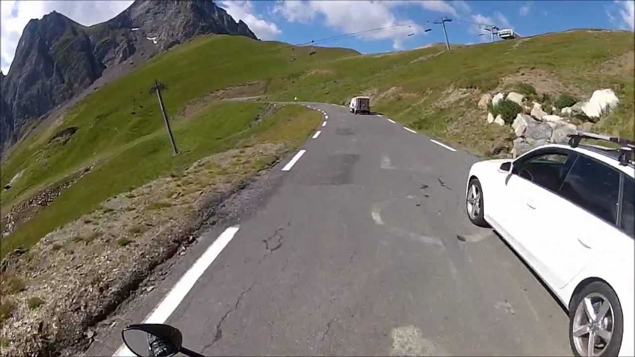 Gopro Hero2 HD2 ZZR 1400 Col du Tourmalet Juillet 2012