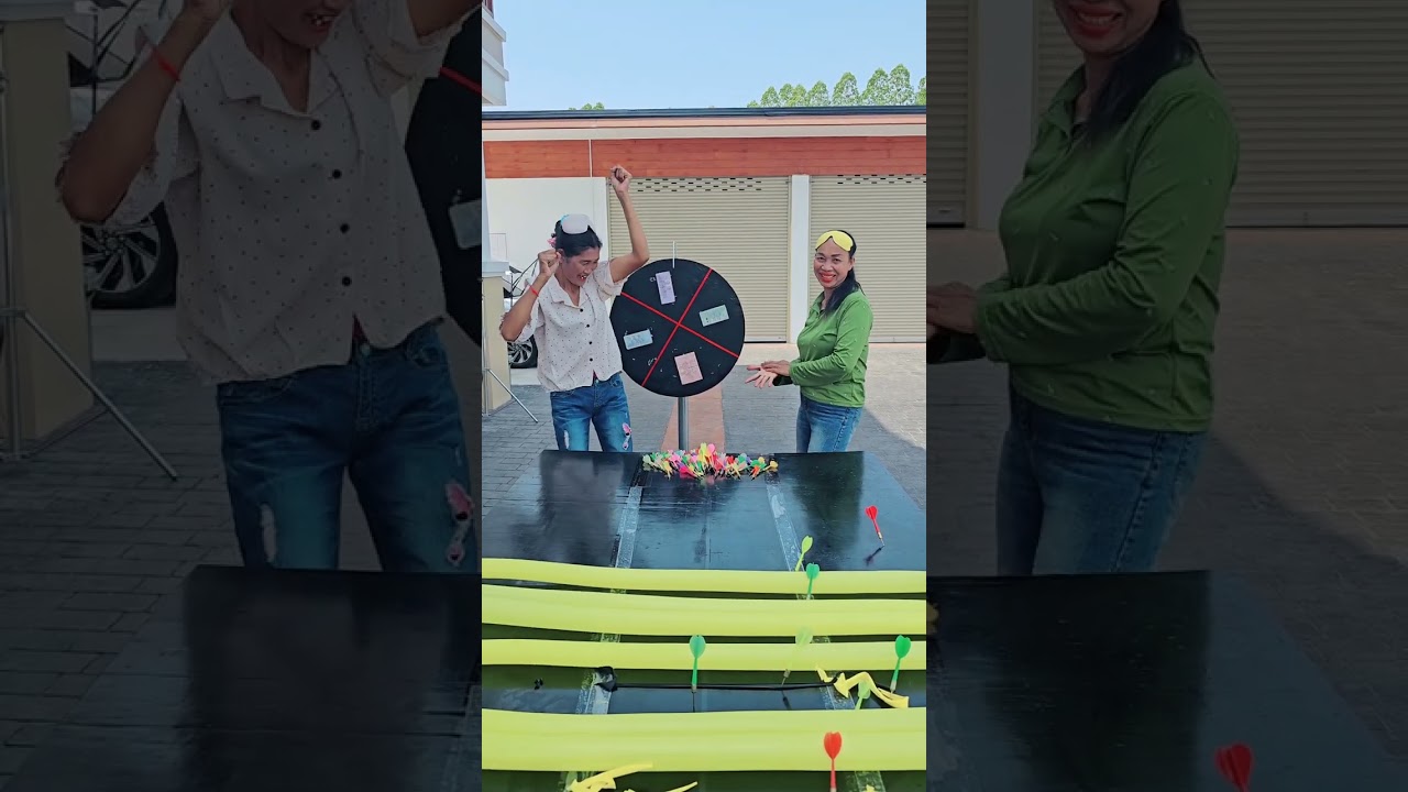 ปิดตาปาโป่งห้ามปาสีดำ #ยายแปยายเลี่ยน 