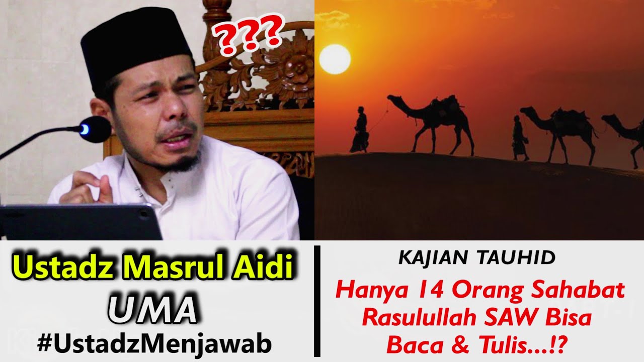 HANYA 14 ORANG BISA BACA TULIS KETIKA RASULULLAH SAW... || Ustadz Masrul Aidi || Perkusi Aceh Dakwah