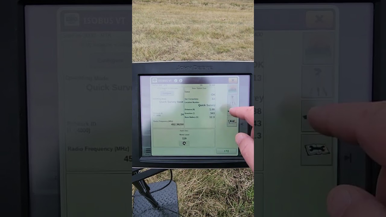 Radio RTK Mobile Base Station Setup