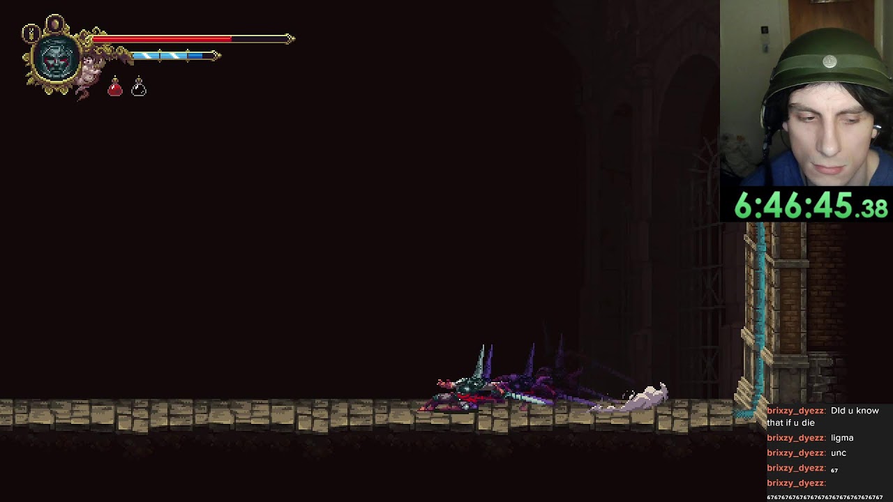 stream until win blasphemous - only reply twitch chat sry