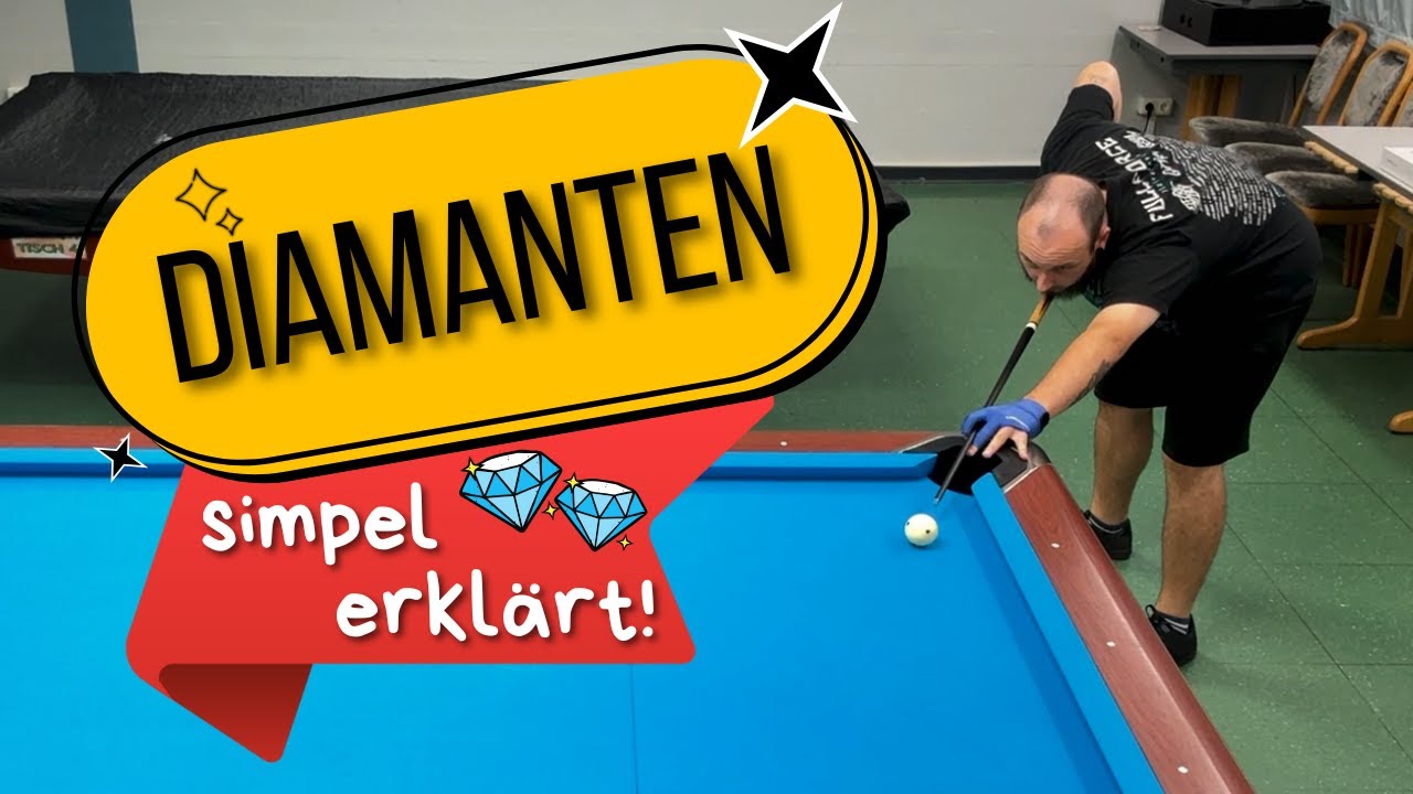 DIAMANTEN BEIM BILLARD?! | Was sie sind und wie man sie benutzt!