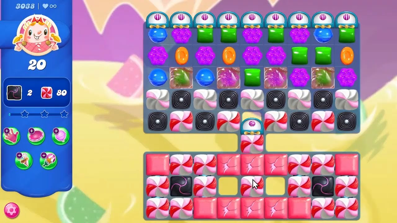 Candy Crush Saga LEVEL 3038 NO BOOSTERS (new version)🔄✅