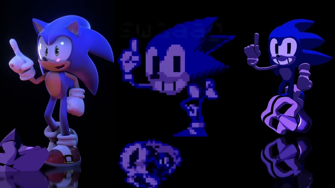 У Маджина Соника есть Маска? 3 Версии в одно и тоже время