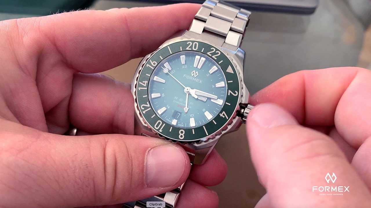 FORMEX Reef GMT Chronometer 300M - Video Anleitung
