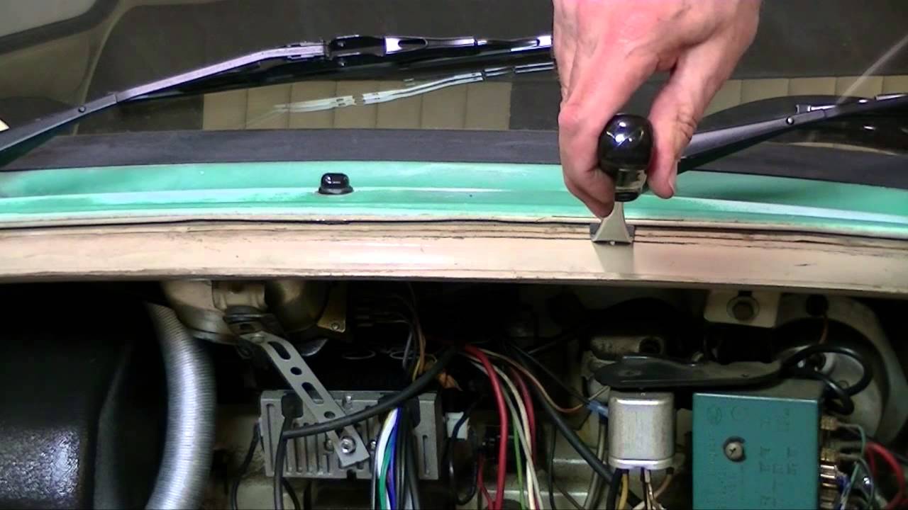 Replace VW Beetle Sedan Hood Weatherstrip