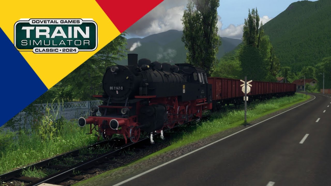 Cum se transporta marfa acum 100 de ani? Scenariu autentic în Train Simulator🚂😱