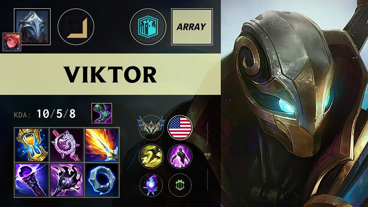 (CTG Array) Viktor Carry vs Syndra - NA Challenger Patch 26.13