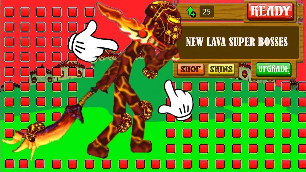 INSANE UPDATE! Epic LAVA SUPER BOSS in Classic Campaign Unstoppable Power! - MOD STICK WAR LEGACY