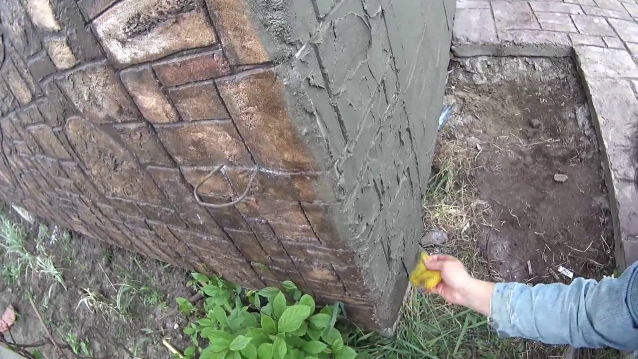 МАСТЕР-КЛАСС!ИСКУССТВЕННЫЙ КАМЕНЬ СВОИМИ РУКАМИ!(Часть1)