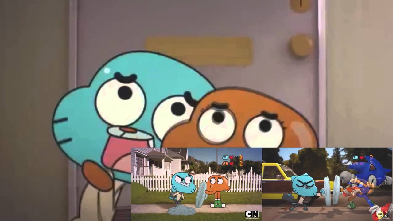 [Filler?] Gumball has a Screaming Sparta Remix