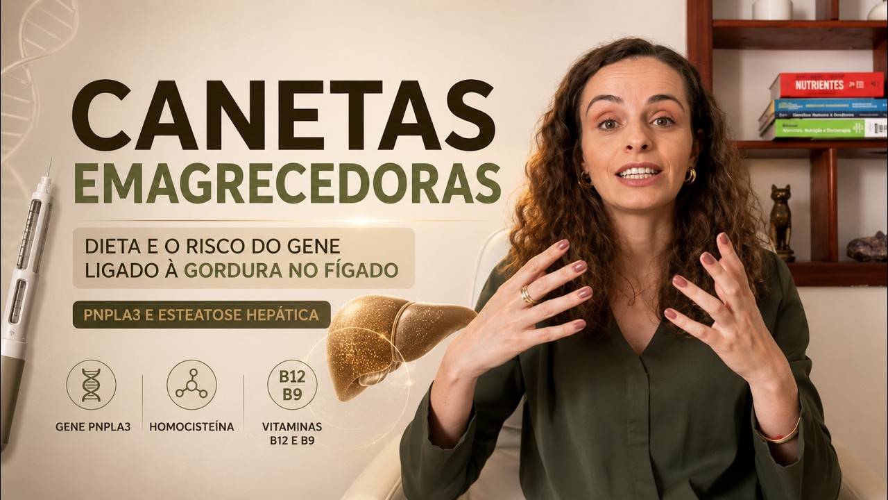 Genética e risco da gordura no fígado: a “caneta emagrecedora” tem benefícios?