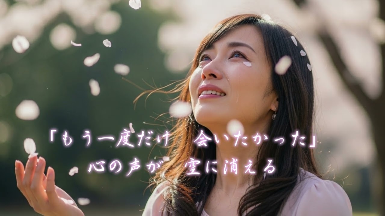 三年坂の桜 ～ 別れの舞を　風にのせ  静かに散った　ひとひらの恋  ～