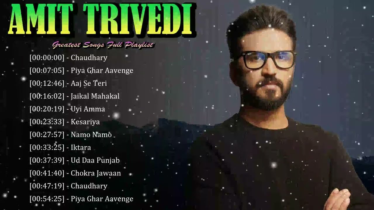 🎹 Amit Trivedi – A Musical Storyteller with a Signature Style 🌟