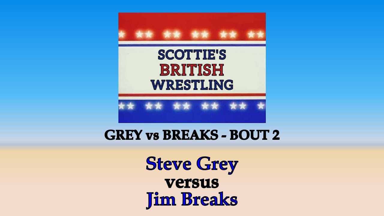 Steve Grey vs Jim Breaks - BOUT 2 (WINNER TO MEET JOHNNY SAINT) (WORLD OF SPORT BRITISH WRESTLING)