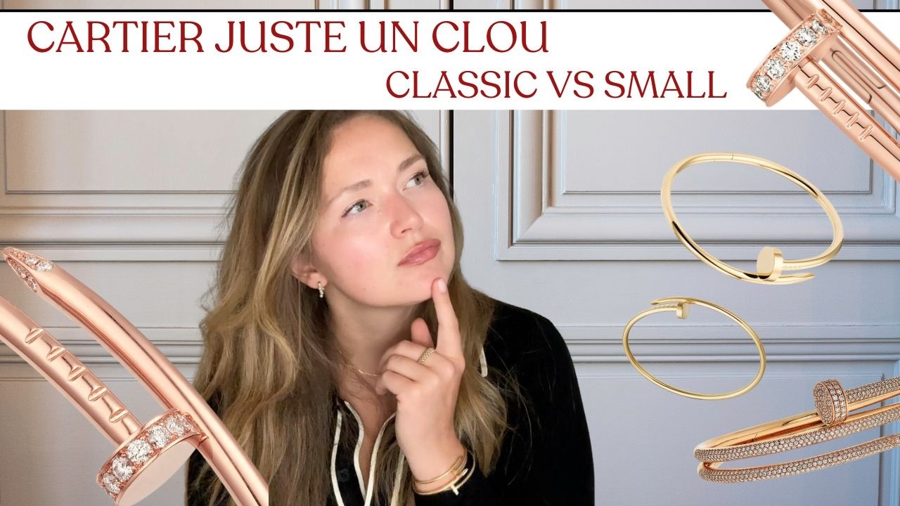 Сравнение Cartier Juste un Clou Classic и Small, мой опыт использования ОБА