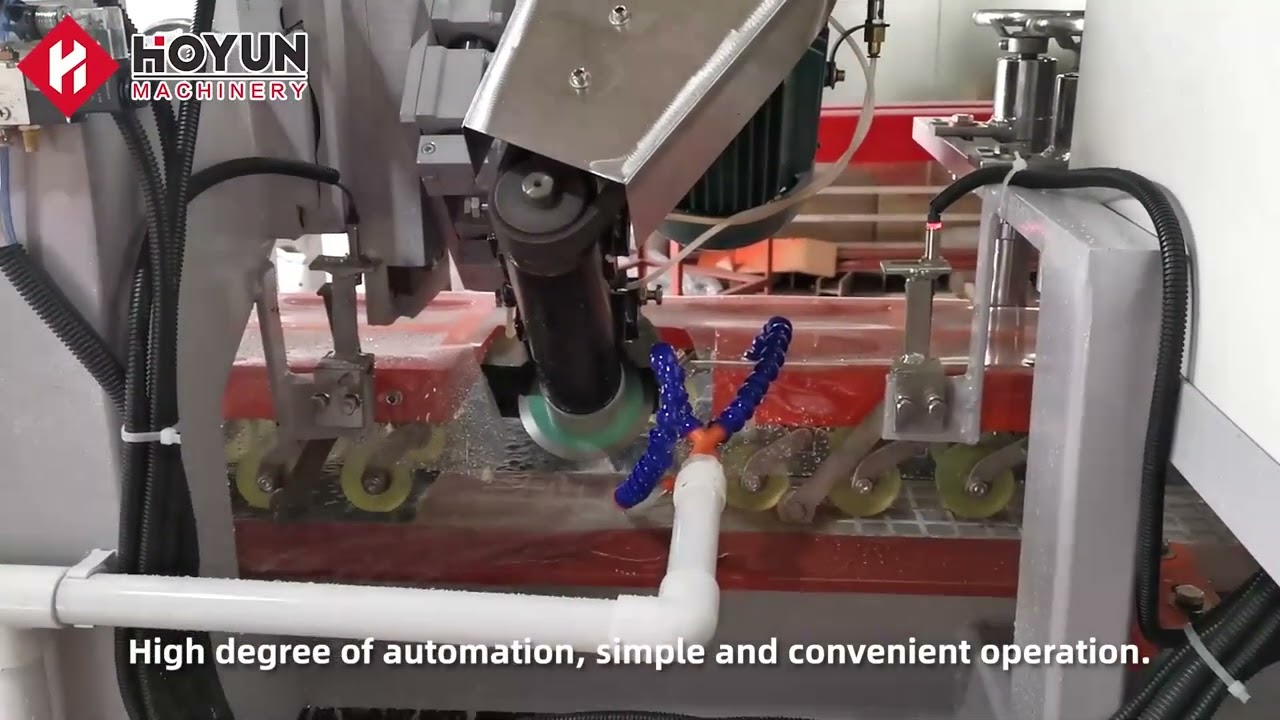 HoYun | Automatic opening and slotting machine, for cutting eight-shaped grooves on the tile