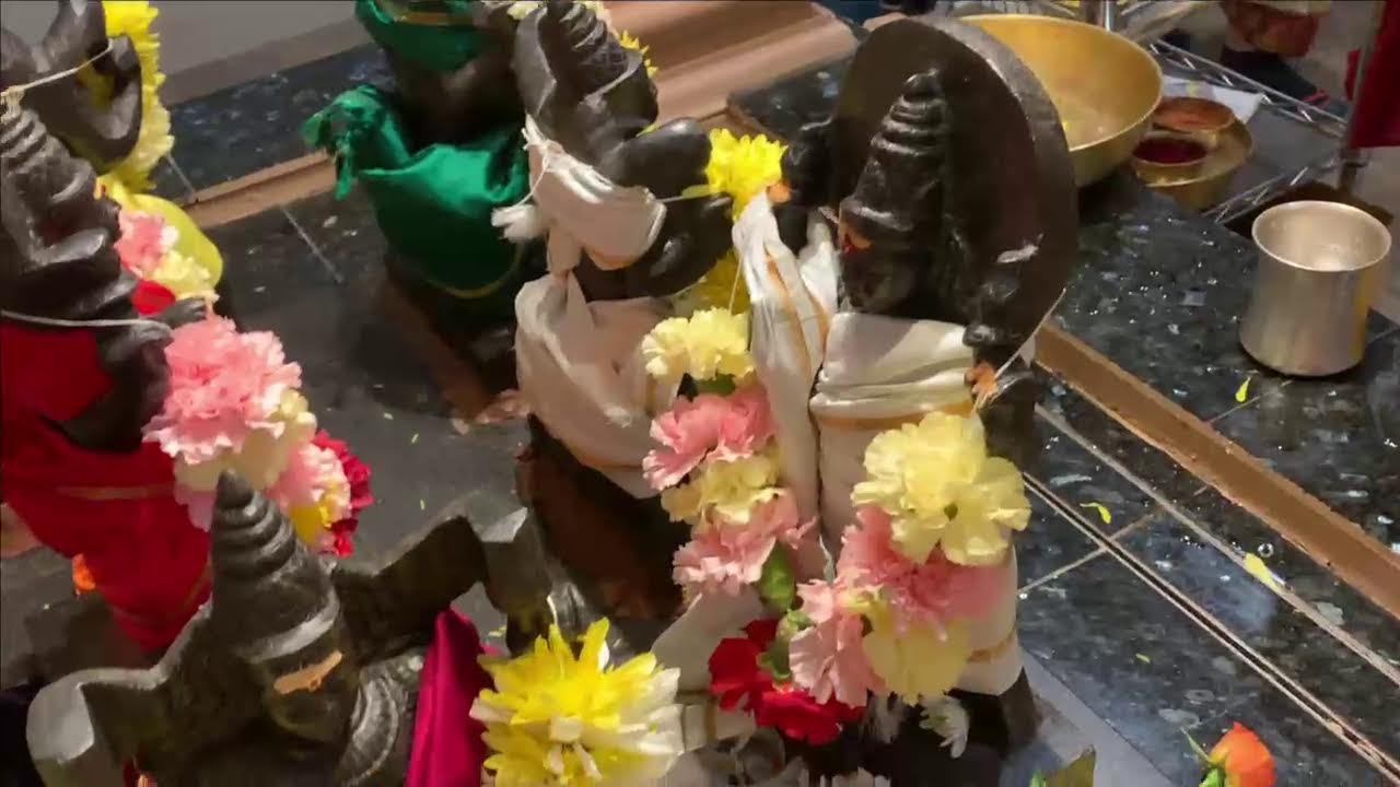Daily Poojas - Live  Sri Sharadamba Temple, SVBF North, Michigan