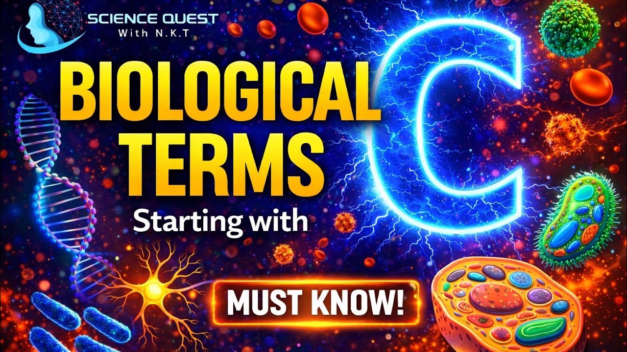 Biological Terms Starting With 