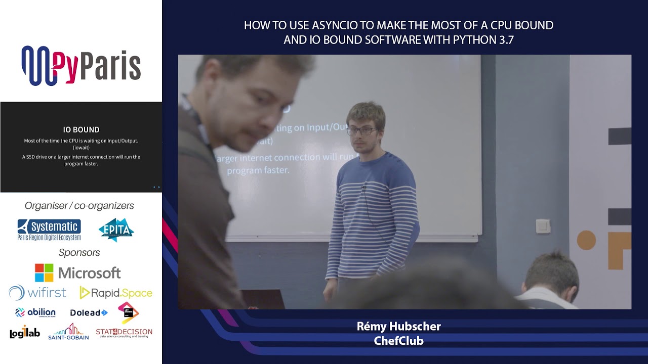 PyParis 2018 - How to use AsyncIO...