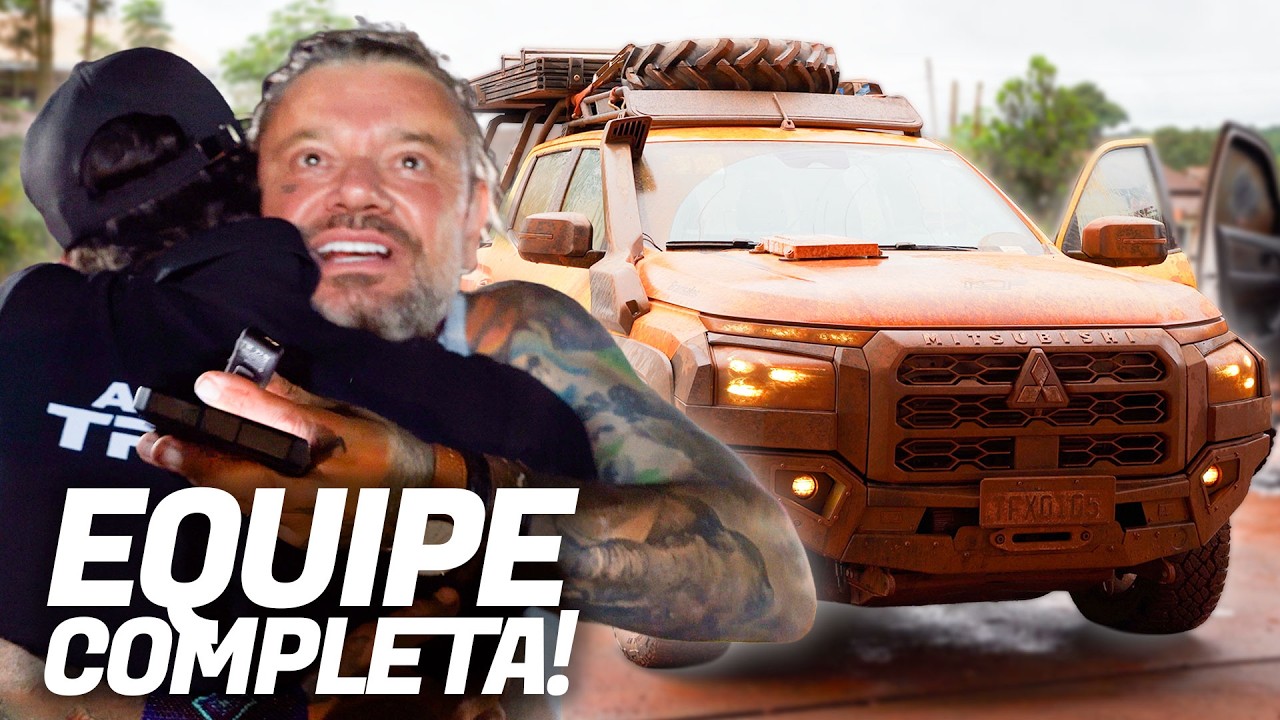 RODAMOS 1000 KM PARA ENCONTRAR COM O @RichardRasmussenSelvagem E @renatocariani!