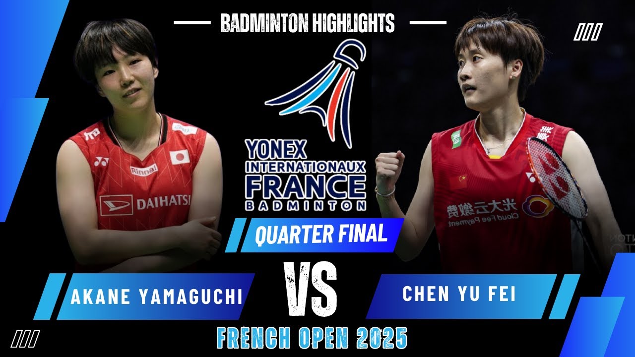 Akane YAMAGUCHI (山口茜) vs CHEN Yu Fei (CHN) | YFO 2025 Badminton