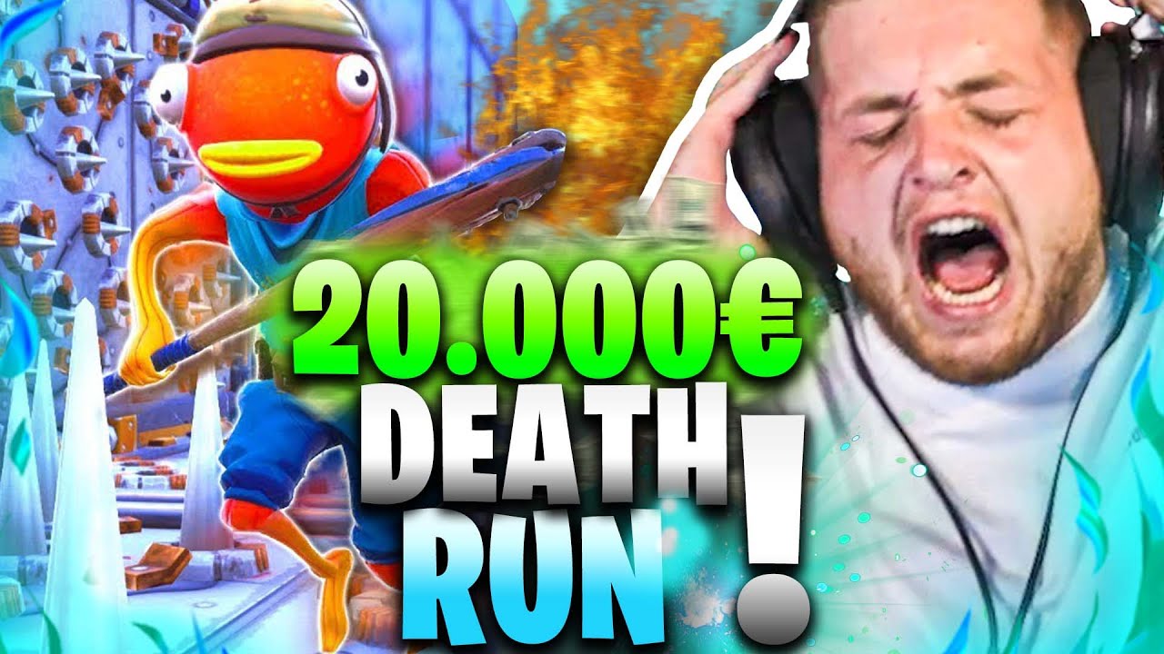 🤬😳SCHWERSTER Troll DEATHRUN! | GEBROCHEN im 20.000€ BRUCH Turnier... | Fortnite Deathrun