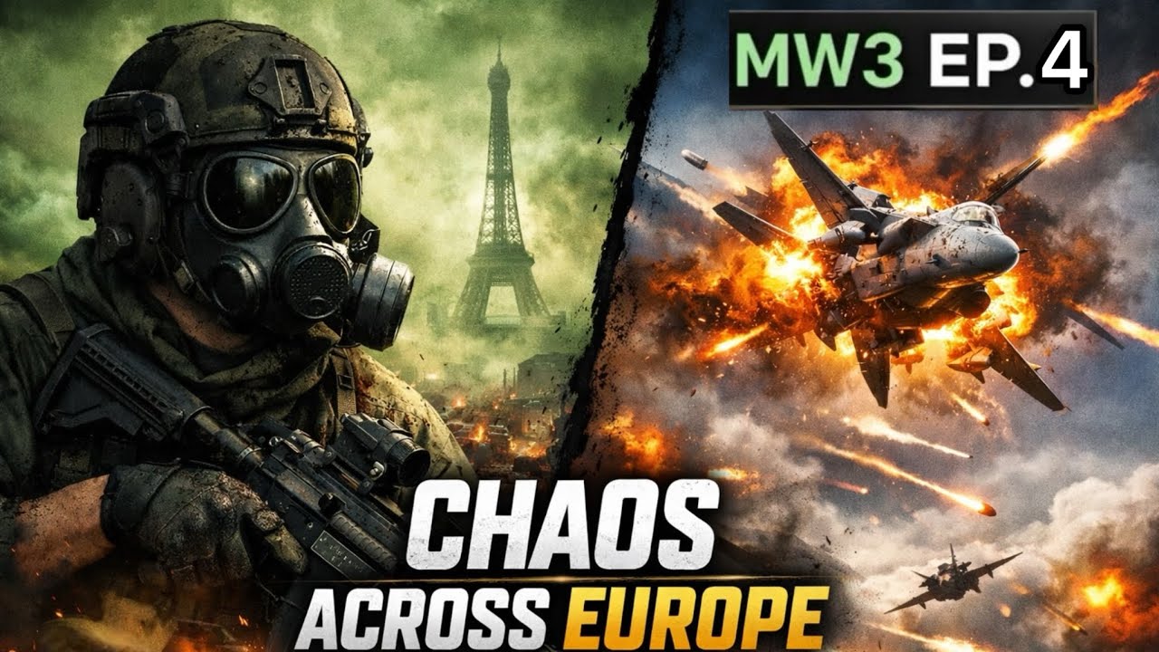 MW3 Campaign Ep4 – Chaos Across Europe (Missions 9–10)